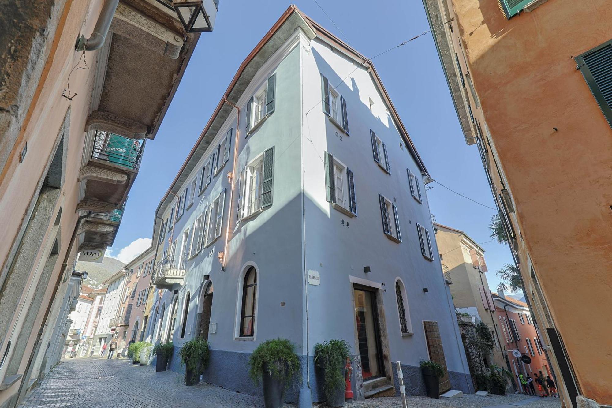 Caffe Dell'Arte Boutique Rooms Locarno Exteriör bild