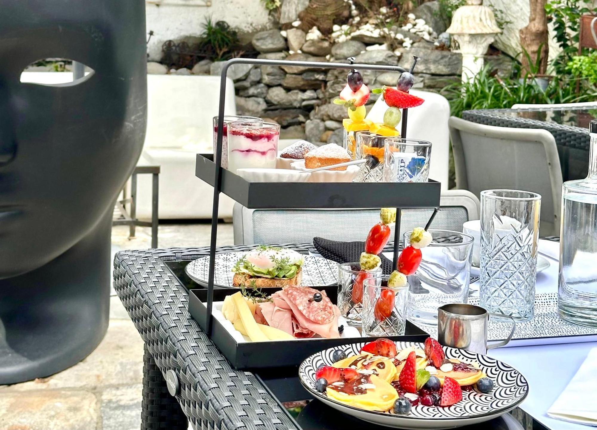 Caffe Dell'Arte Boutique Rooms Locarno Exteriör bild